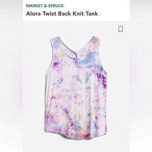 Market & Spruce Twist Tank